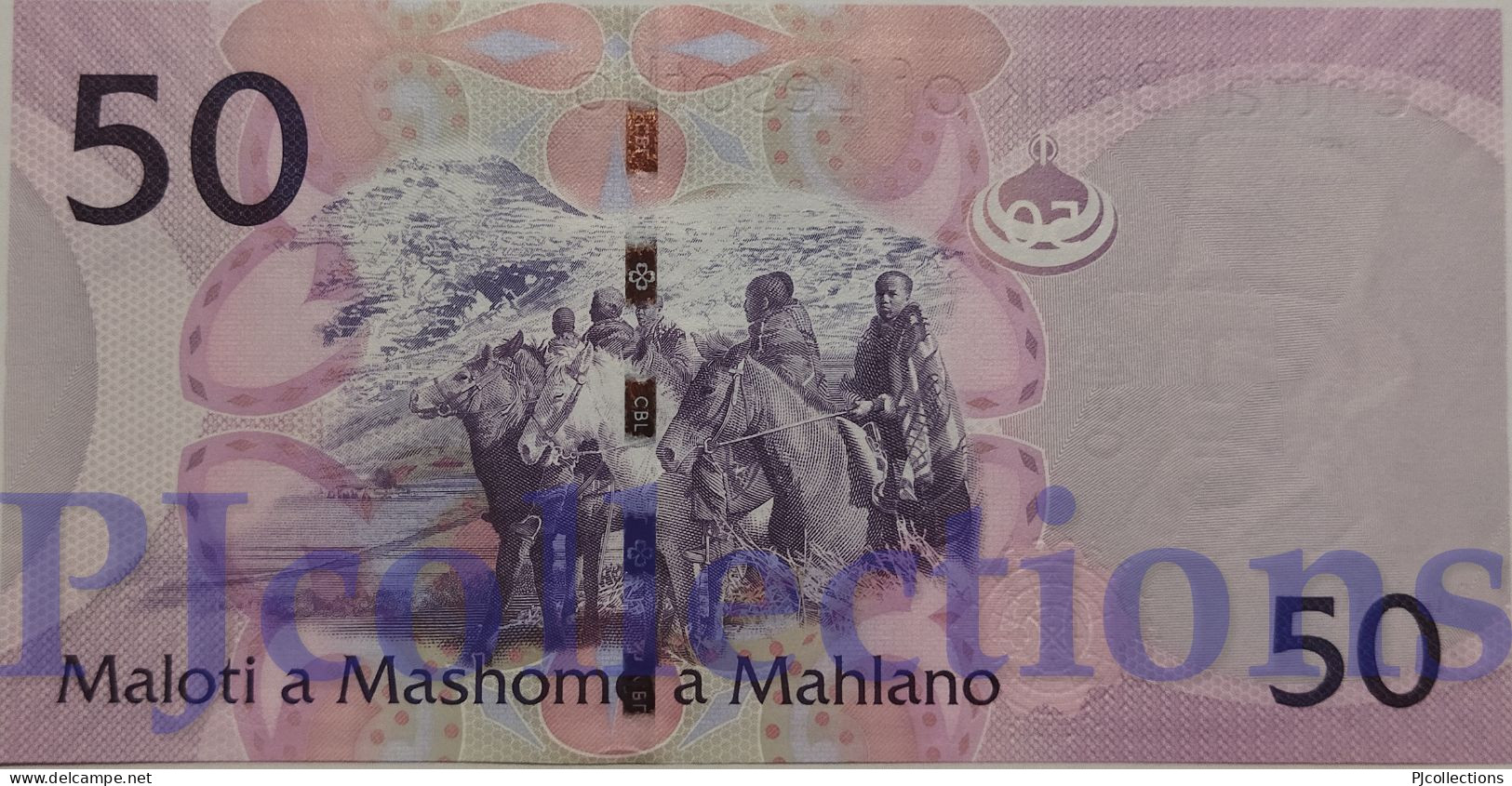 LESOTHO 50 MALOTI 2010 PICK 23a UNC PREFIX "AA" - Lesotho