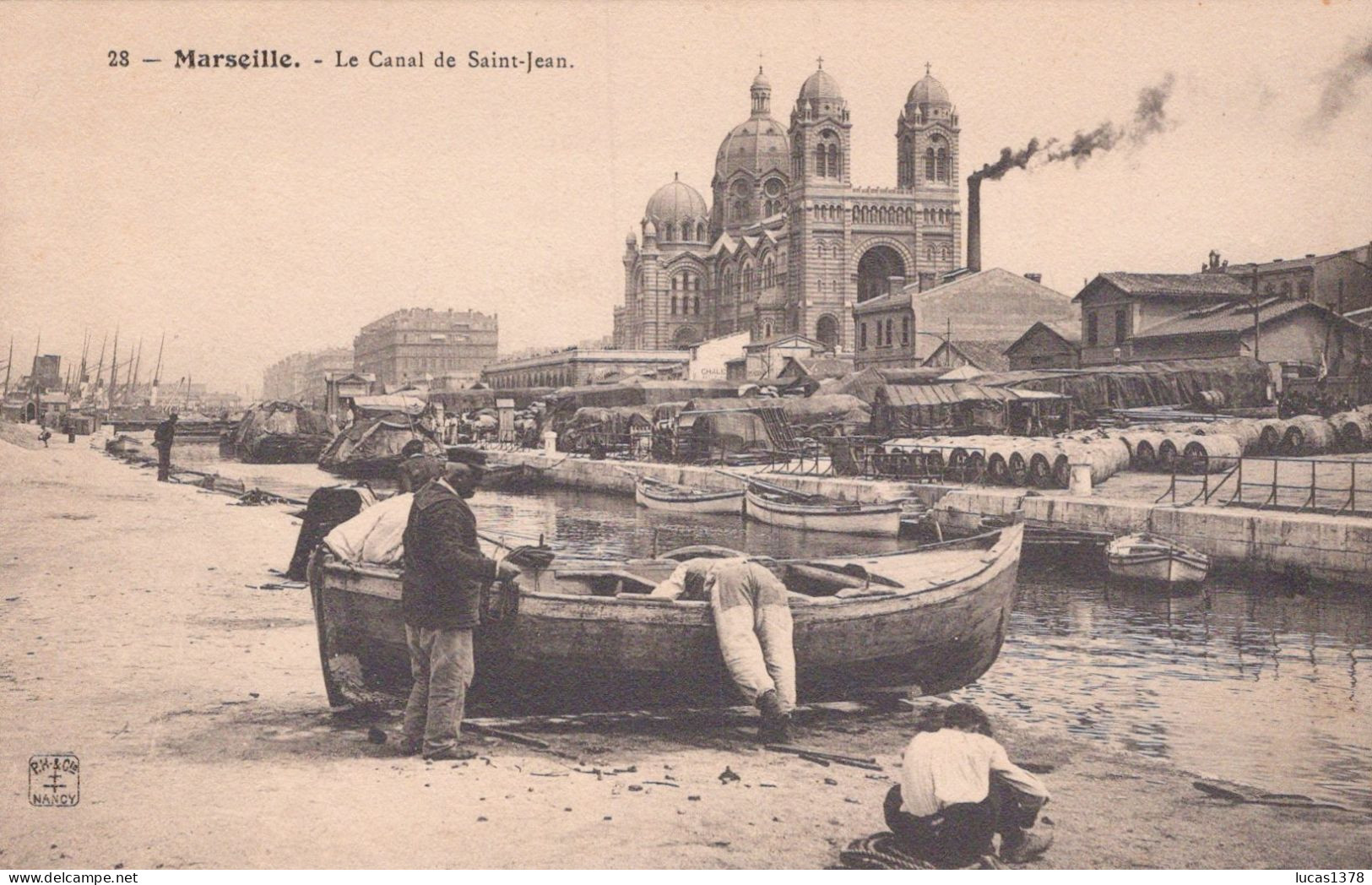 13 / MARSEILLE / EDITEUR NANCY 28 / LE CANAL DE SAINT JEAN - Quatieri Sud, Mazarques, Bonneveine, Pointe Rouge, Calanques