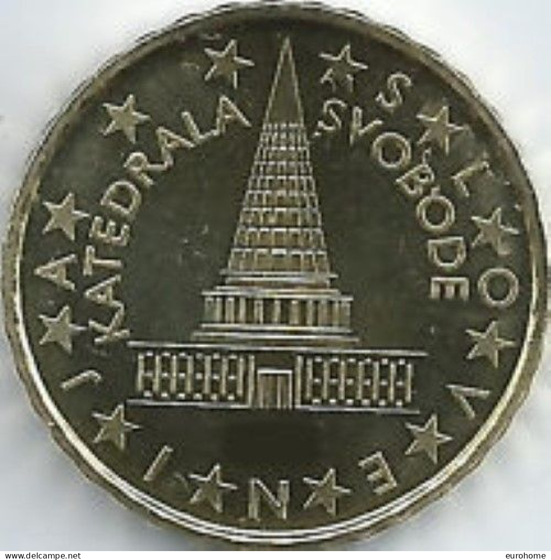 Slovenië  2023  10 Cent   UNC Uit De BU  UNC Du Coffret !! - Eslovenia