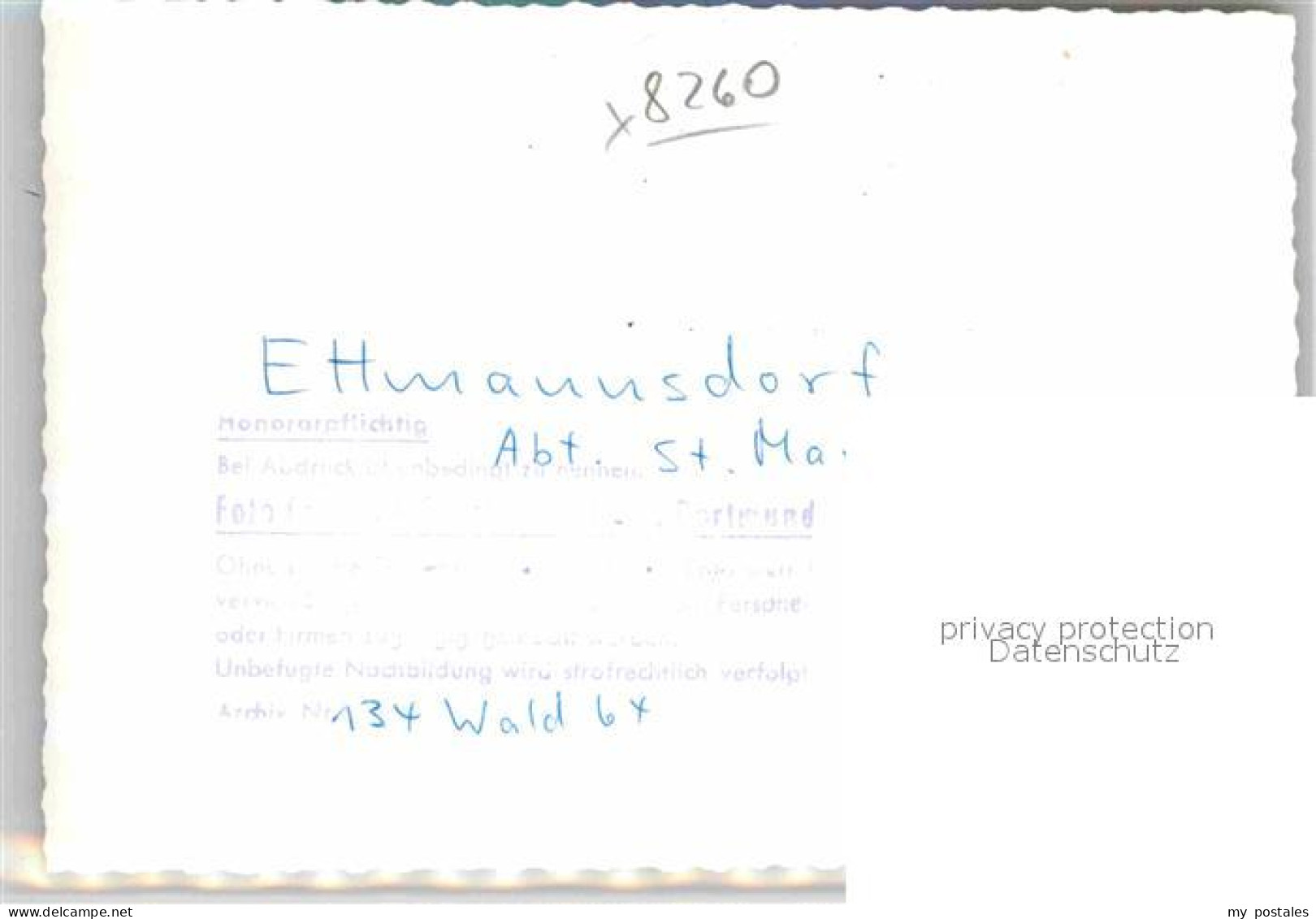 42650006 Ettmannsdorf Sankt Marien Schlafsaal Ettmannsdorf - Schwandorf