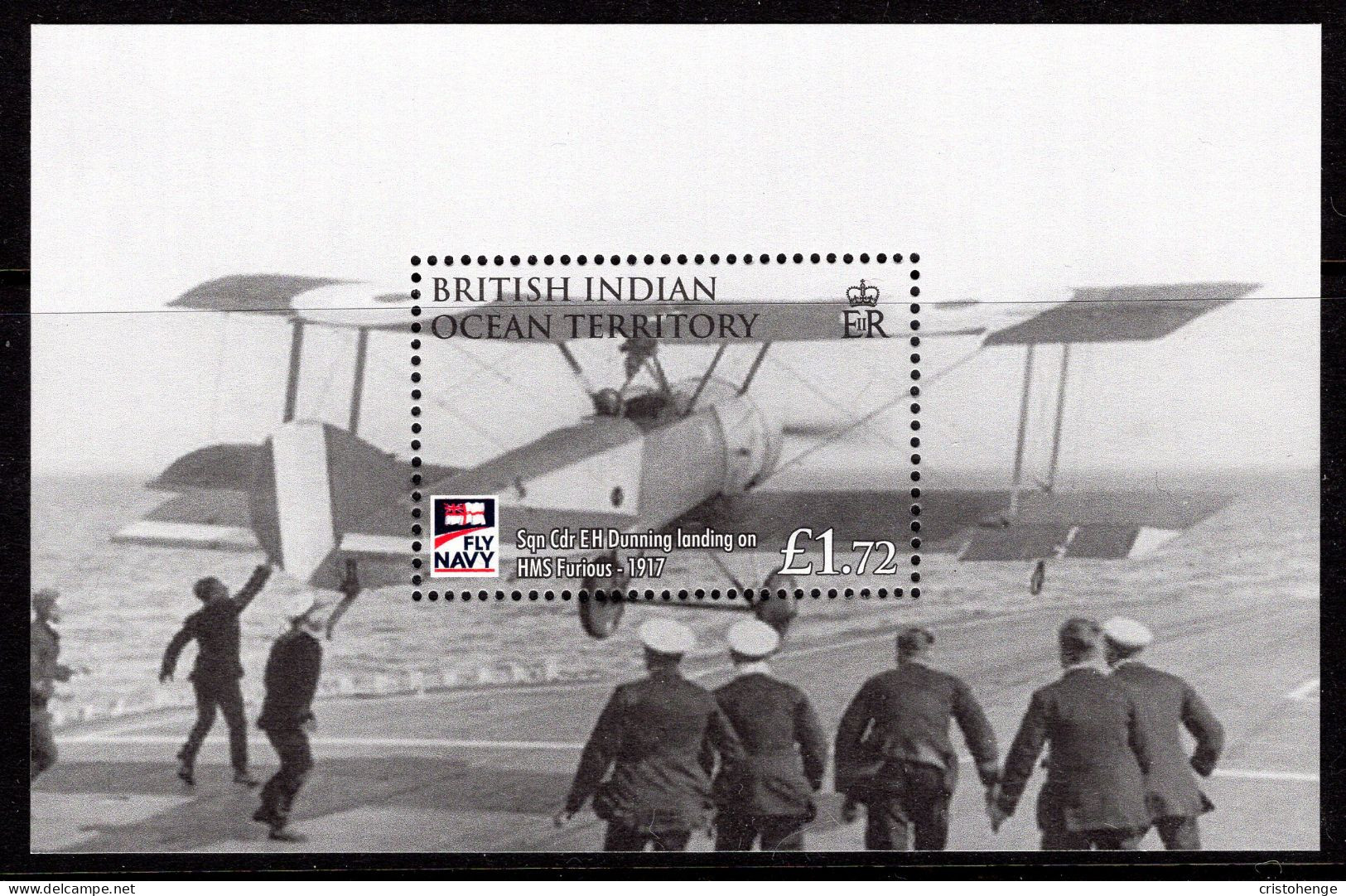 British Indian Ocean Territory, BIOT 2009 Centenary Of Naval Aviation MS MNH (SG MS407) - Brits Indische Oceaanterritorium