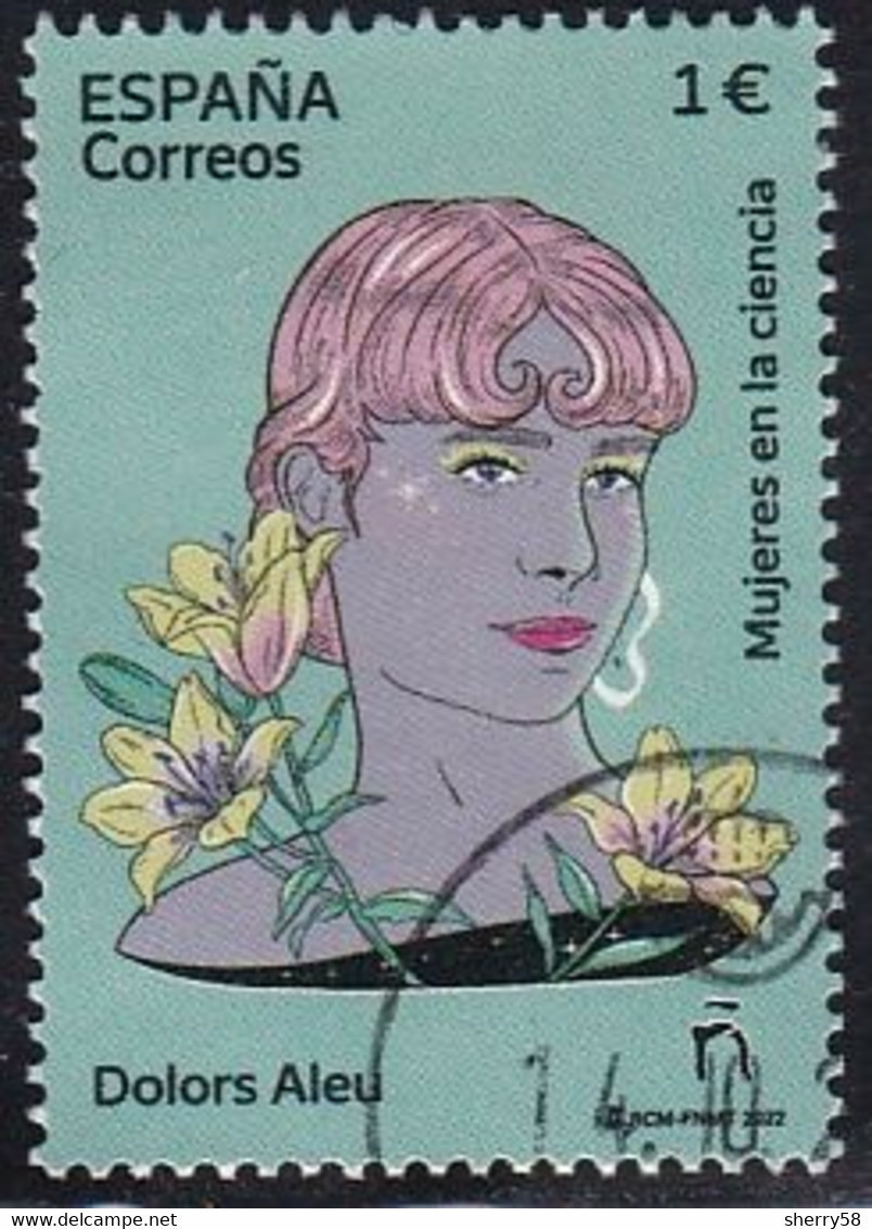 2022-ED. 5588 - Mujeres En La Ciencia. Dolors Aleu Y Riera - USADO - Used Stamps