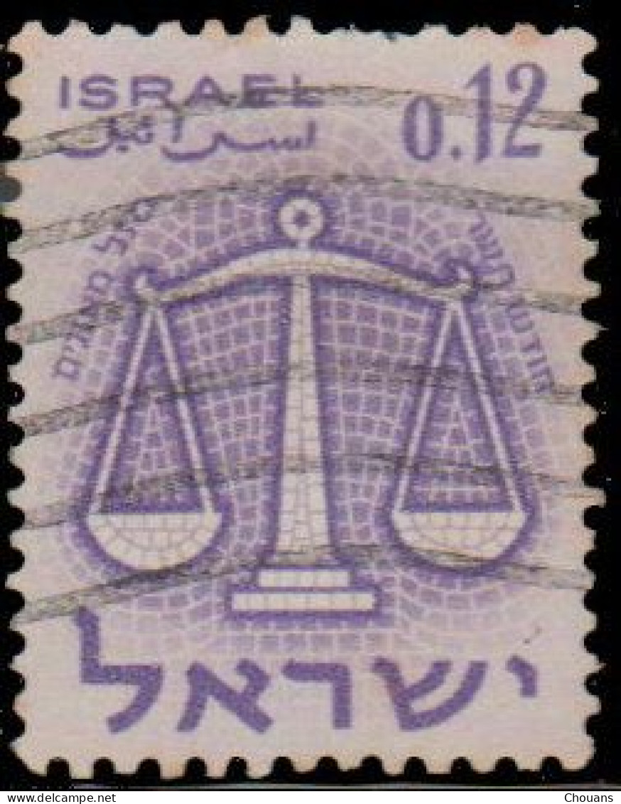 Israël 1961. ~ YT 190/195 - Zodiaques - Usati (senza Tab)
