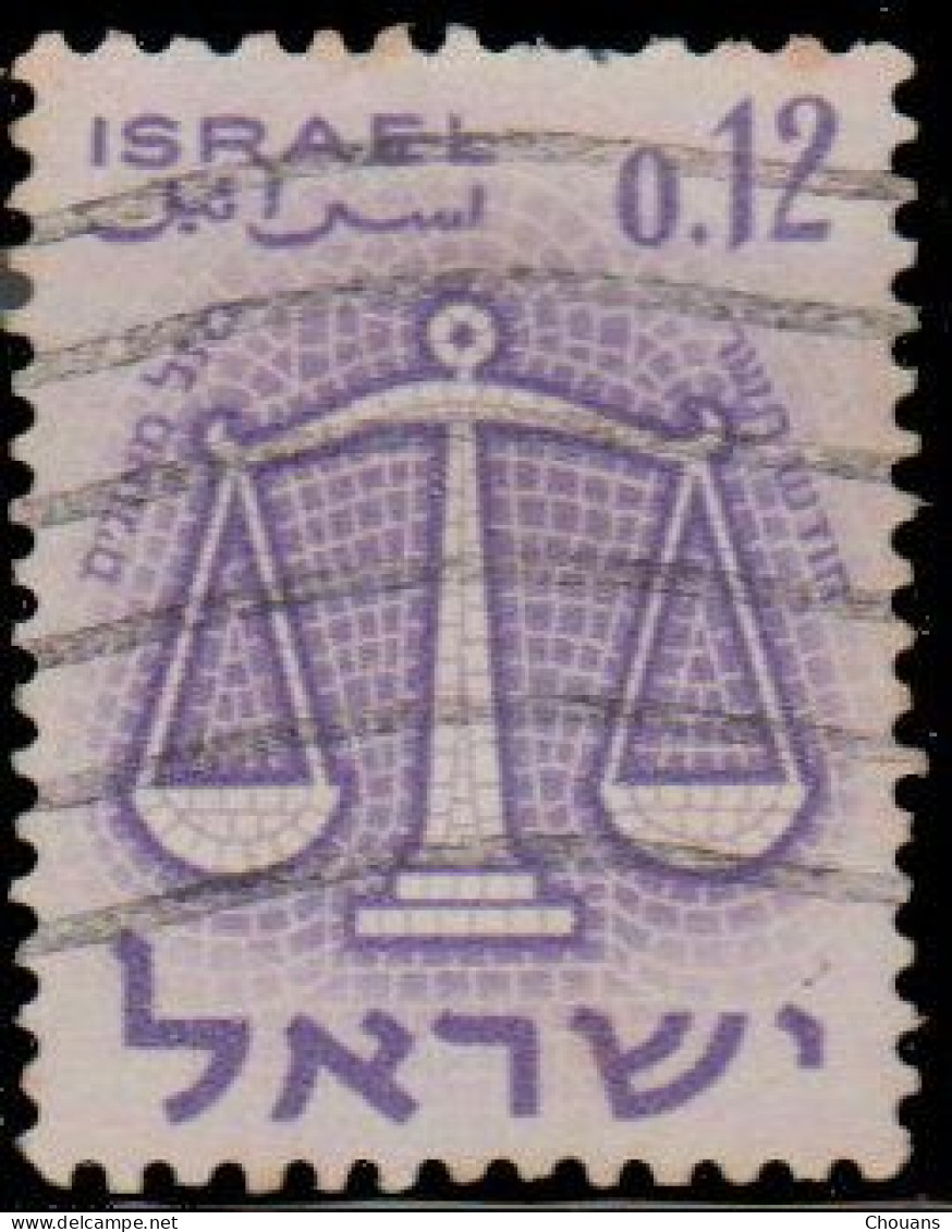 Israël 1961. ~ YT 190/195 - Zodiaques - Oblitérés (sans Tabs)