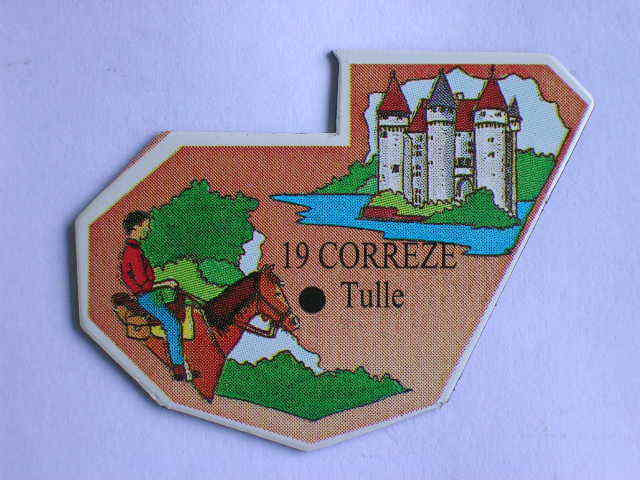 Magnet Le Gaulois DEPARTEMENT FRANCE 19 CORREZE - Magnetos