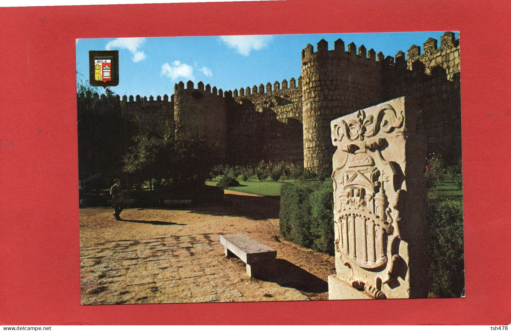 ESPAGNE---AVILA----Escudo De Avila--voir 2 Scans - Otros & Sin Clasificación