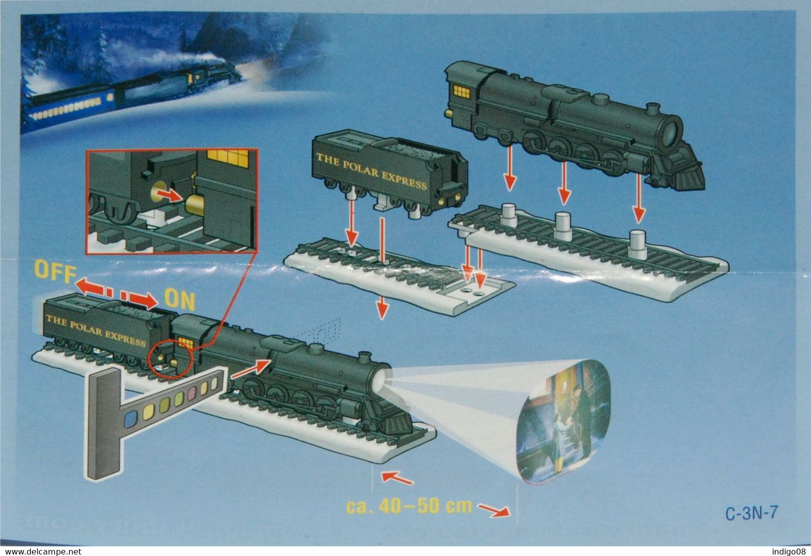 Maxi Polarexpress Polar Express Projecteur C-3N-7 - Maxi (Kinder-)