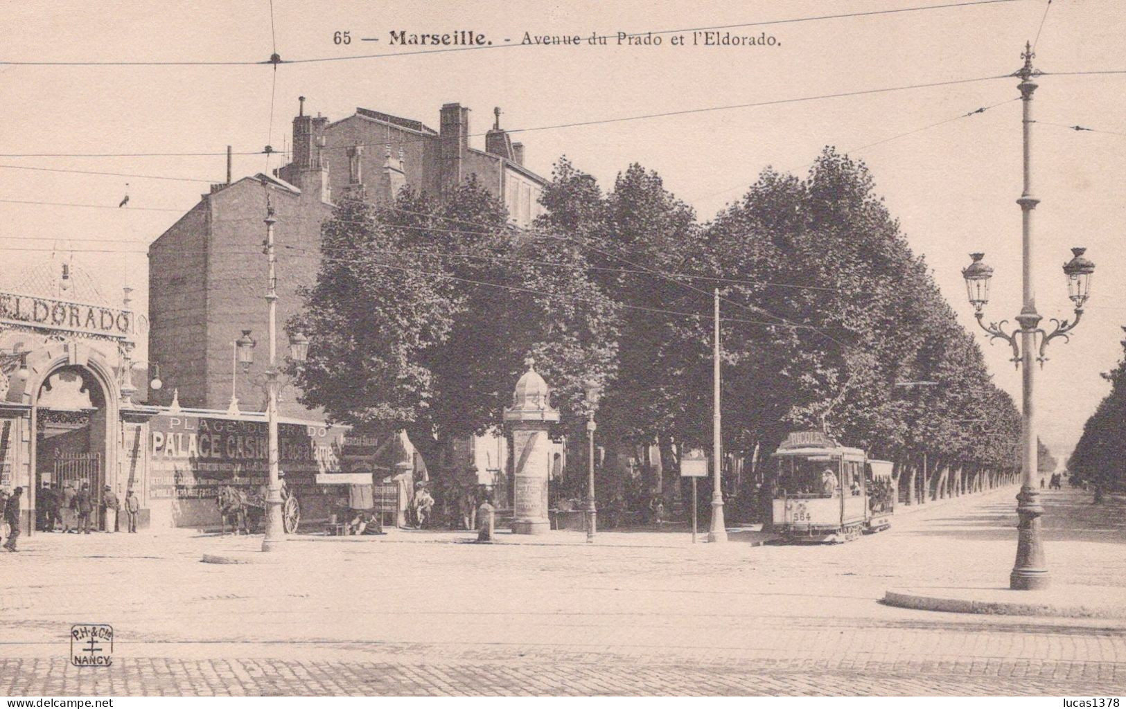 13 / MARSEILLE / EDITEUR NANCY 65 / AVENUE DU PRADO ET L ELDORADO / RARE - Südbezirke, Mazargues, Bonneveine, Pointe Rouge, Calanque-Felsen