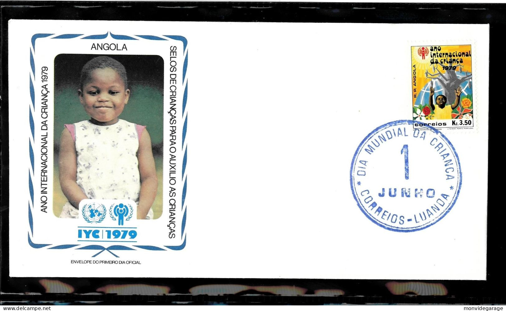 Angola - Année Internationale De L'enfant 1979 - Premier Jour - IJDK 004 - UNICEF