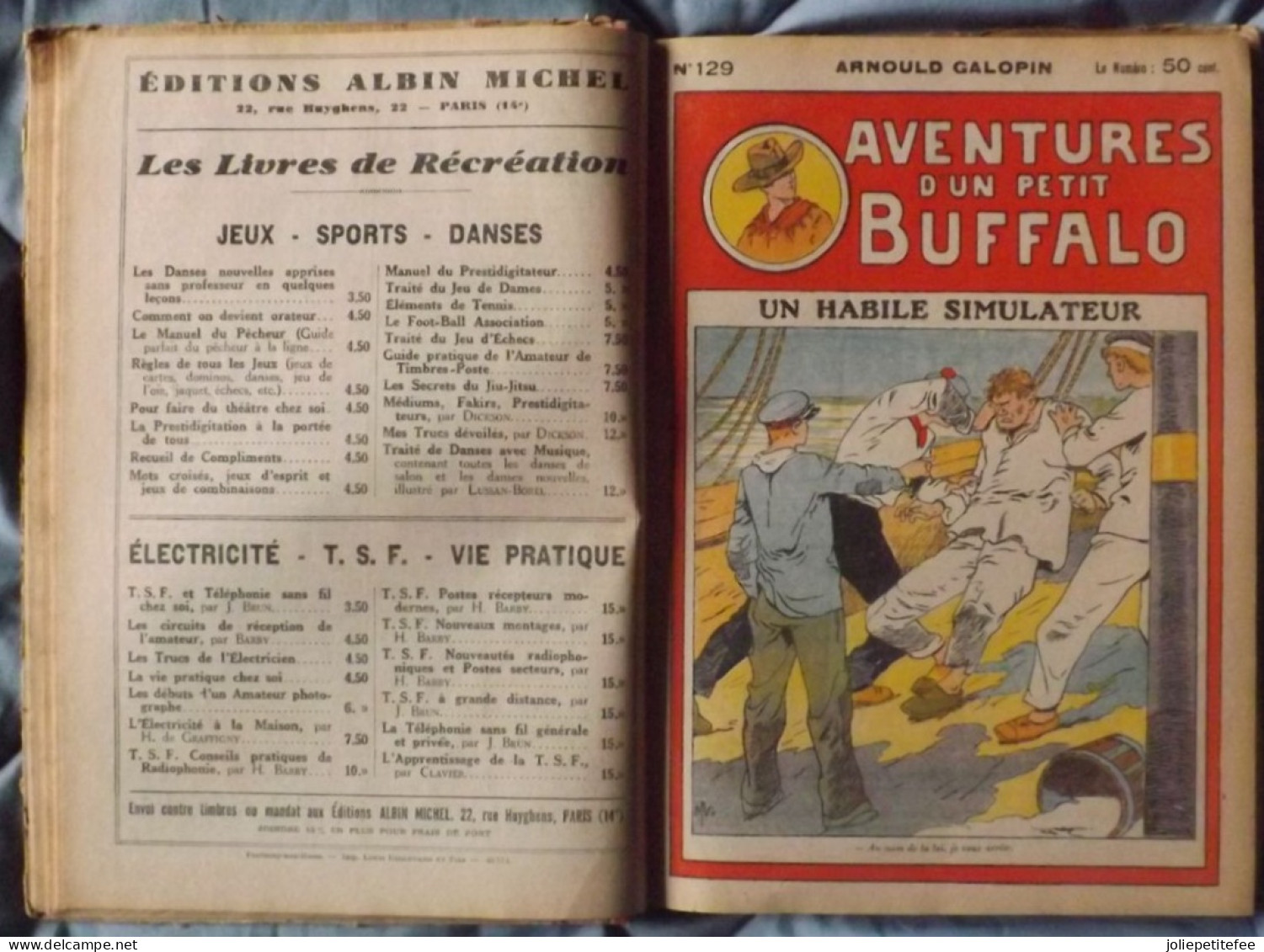 Recueil. AVENTURE D'UN PETIT BUFFALO. n°126 à 150.