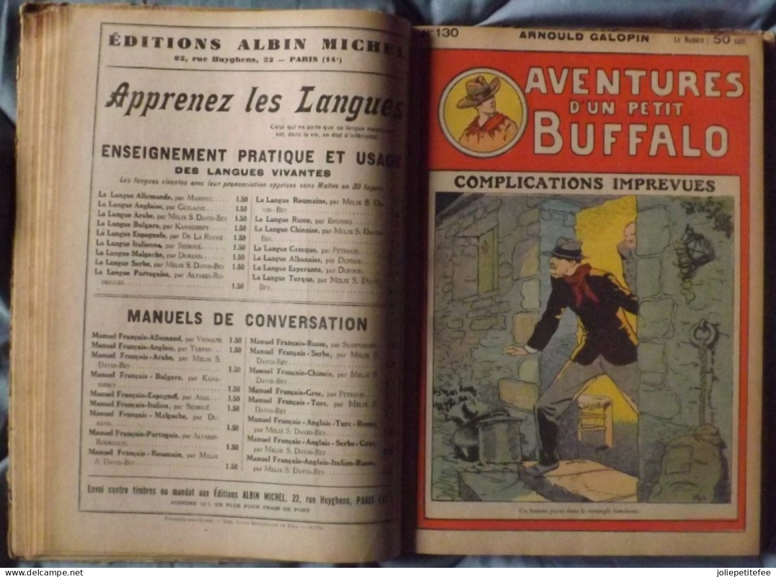 Recueil. AVENTURE D'UN PETIT BUFFALO. n°126 à 150.