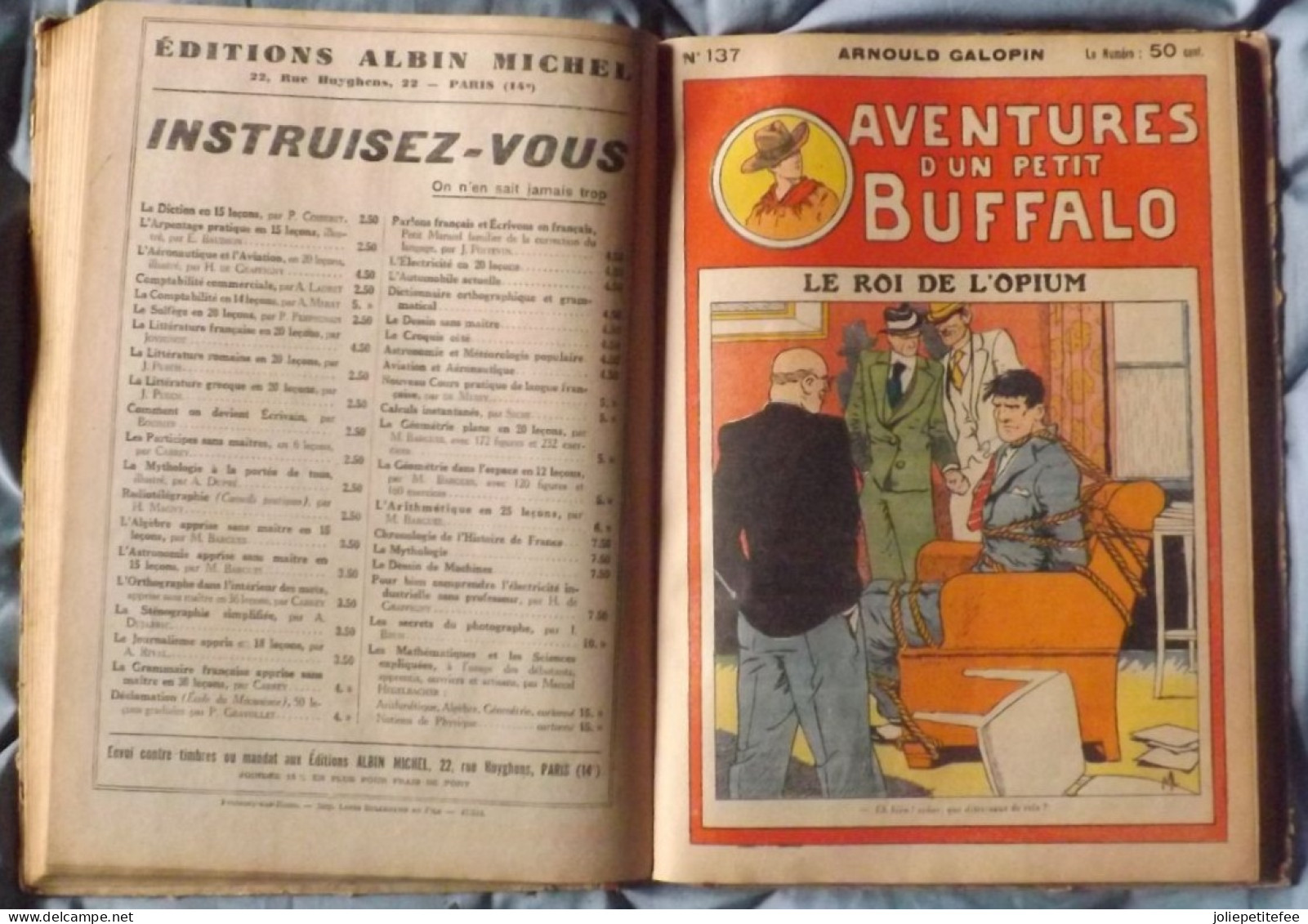 Recueil. AVENTURE D'UN PETIT BUFFALO. n°126 à 150.