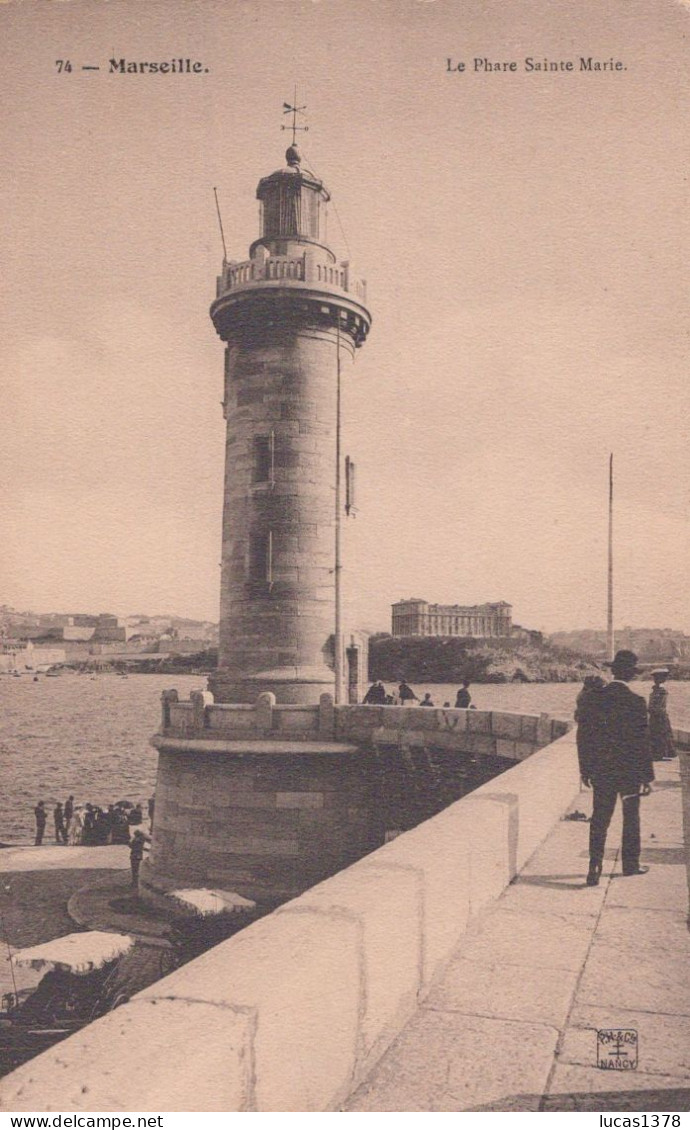 13 / MARSEILLE / EDITEUR NANCY 74 / LE PHARE SAINTE MARIE - Quatieri Sud, Mazarques, Bonneveine, Pointe Rouge, Calanques