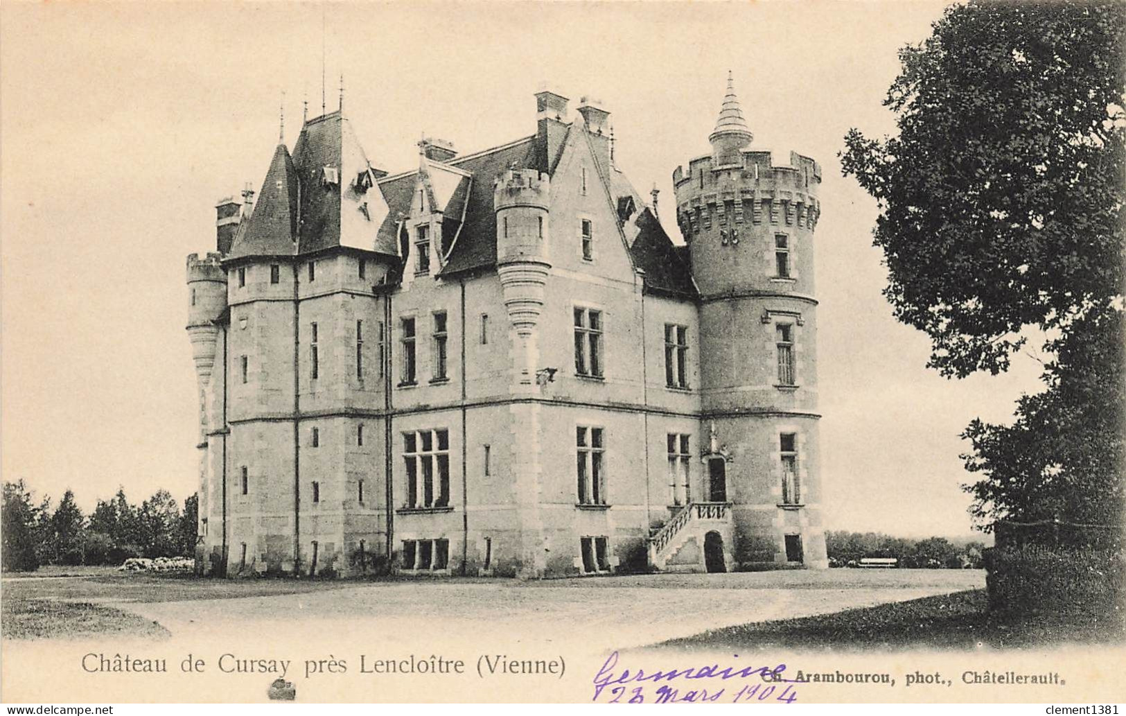 Lencloitre Chateau De Cursay - Lencloitre