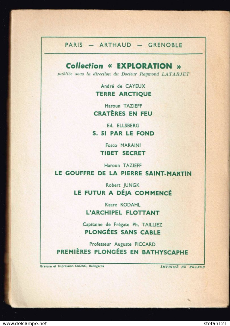 Exploration Sous-marine - Dimitri Rebikoff - 1952 - 262 Pages 21 X 15,7 Cm - Sciences
