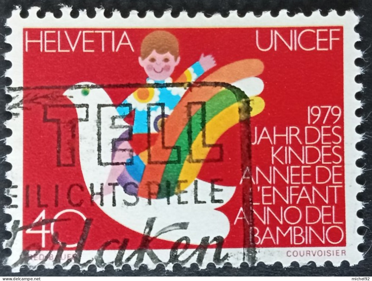 Suisse 1979 - YT N°1093 - Oblitéré - Usati