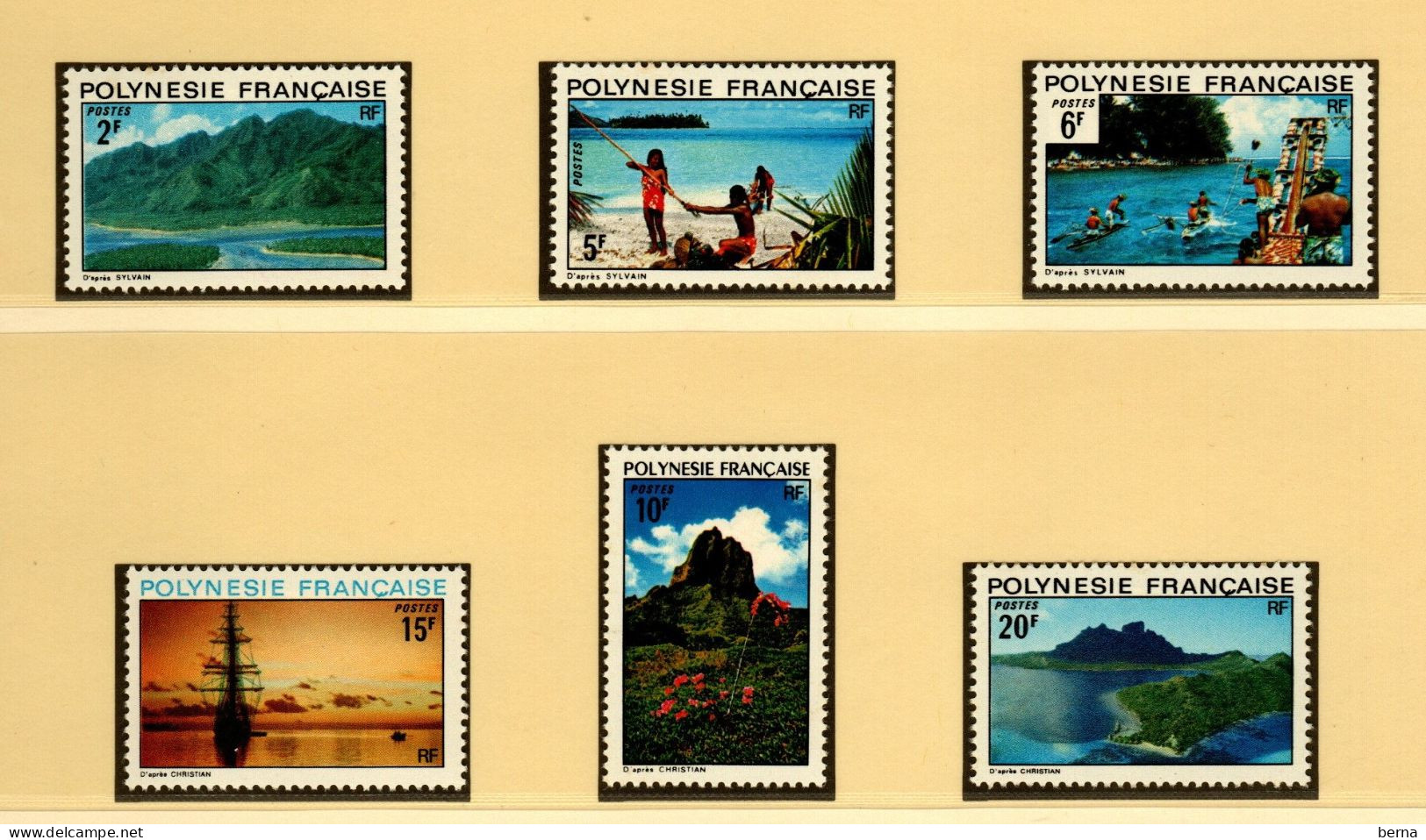 POLYNESIE 97/102   LUXE NEUF SANS CHARNIERE - Neufs