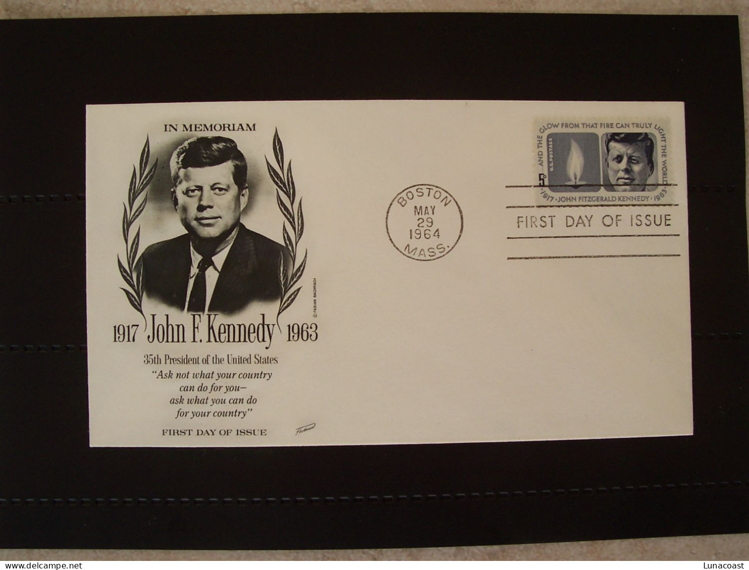 Nederland 1964 First Day Cover John F. Kennedy - 1961-1970