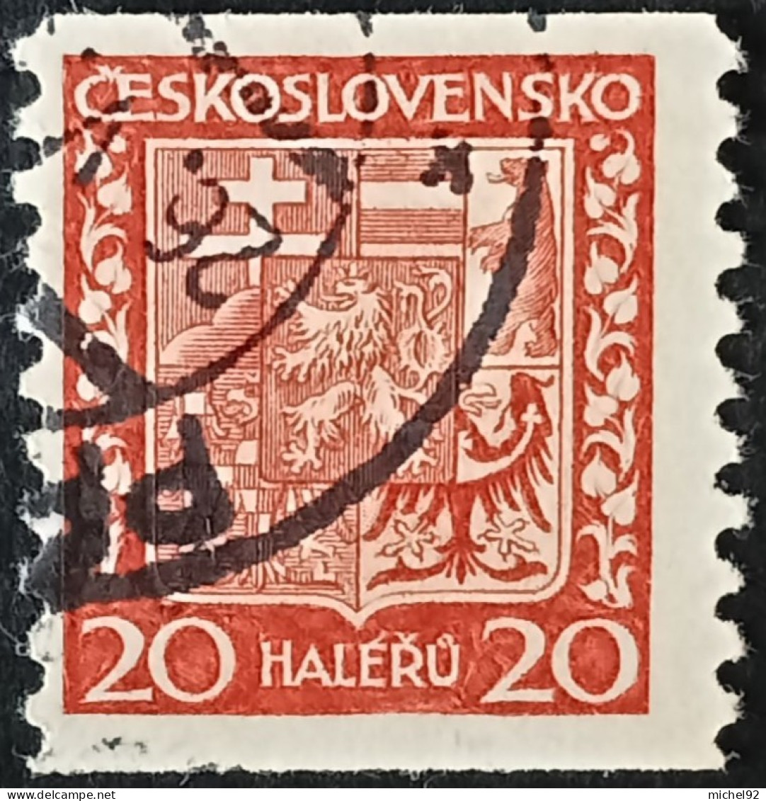 Tchécoslovaquie 1929-31 - YT N°254a - Oblitéré - Oblitérés