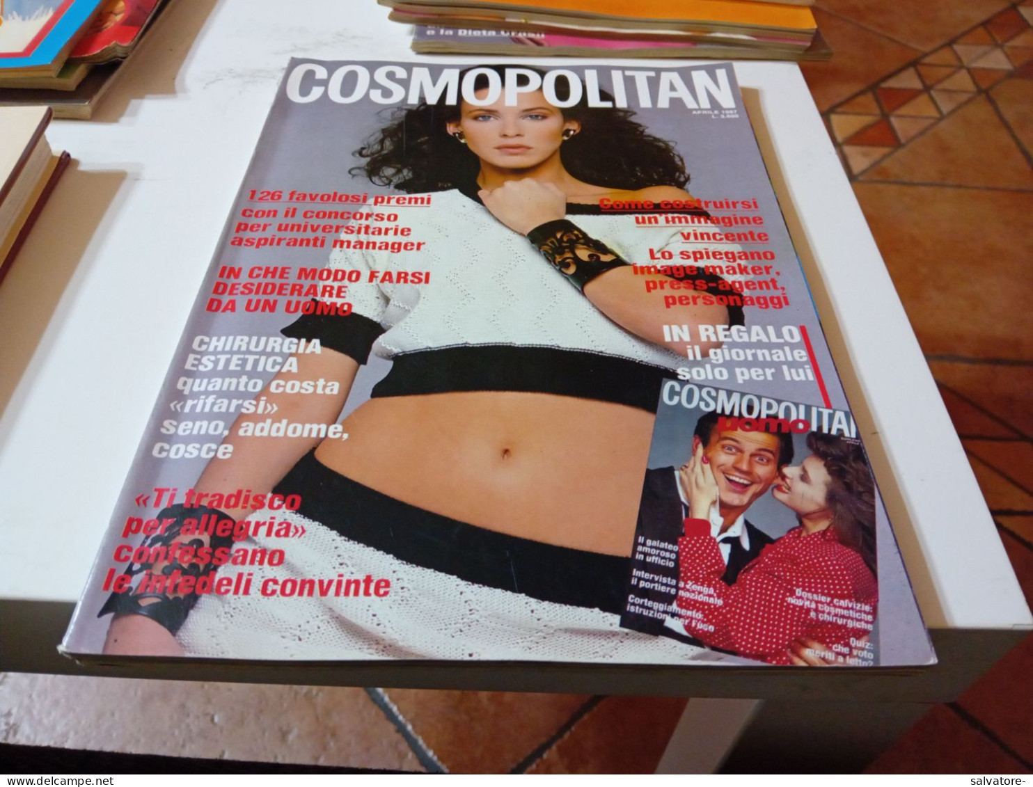 RIVISTA COSMOPOLITAN- APRILE 1987 - Gezondheid En Schoonheid