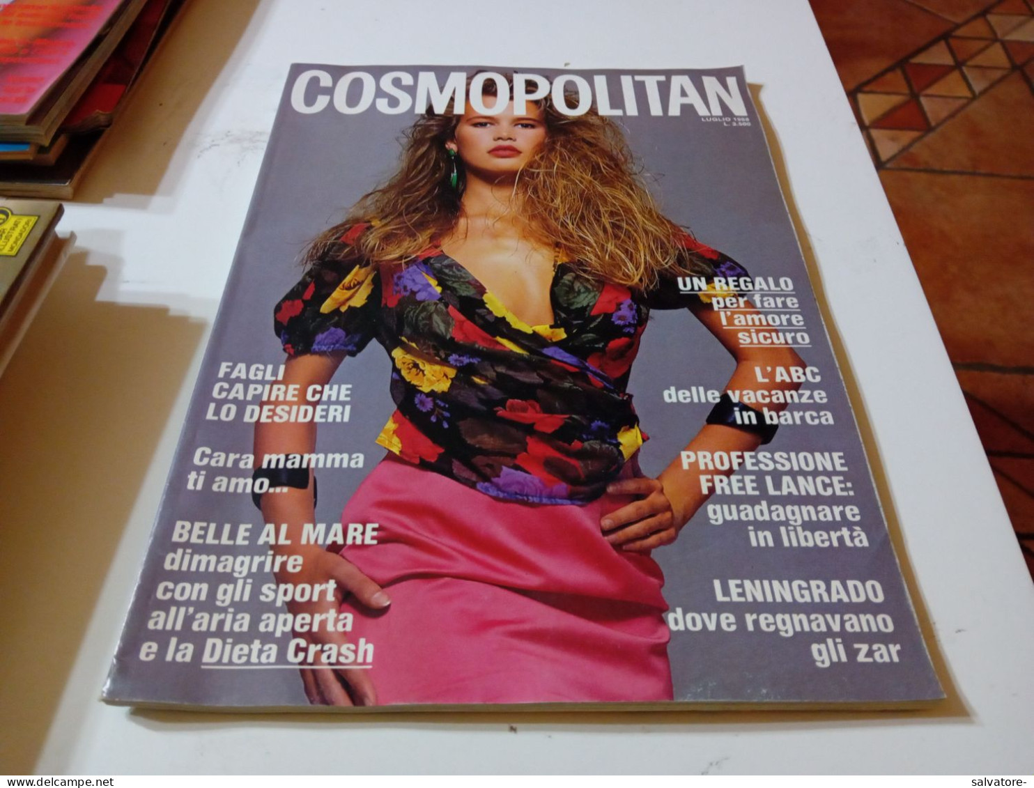 RIVISTA COSMOPOLITAN- LUGLIO 1988 - Lifestyle