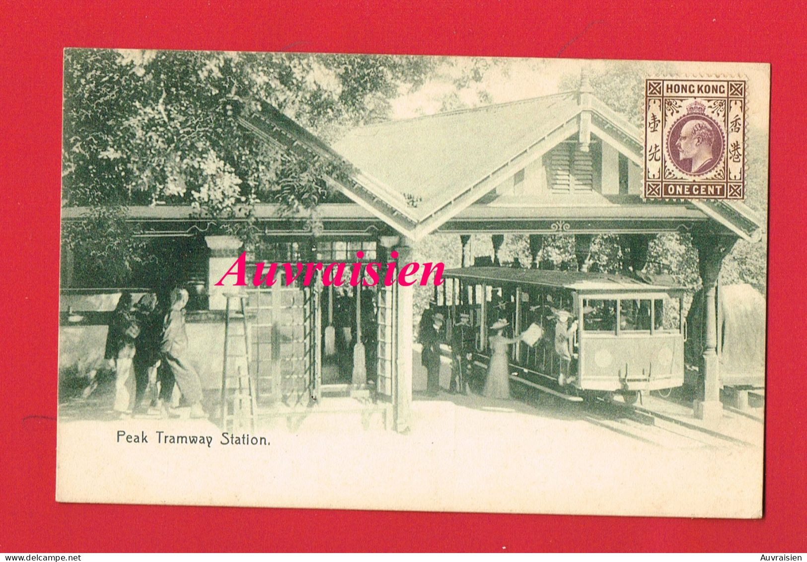 Asie CHINE CHINA ...  HONG KONG Peak Tramway Station - Chine (Hong Kong)