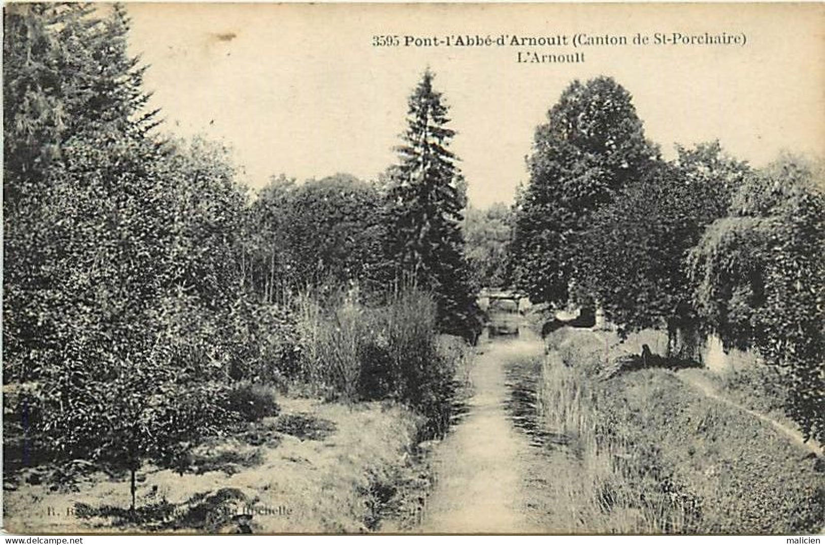 Dpts Div -ref-BM392- Charente Maritime - Pont L Abbé D Arnoult - Vue Sur L Arnoult - - Pont-l'Abbé-d'Arnoult