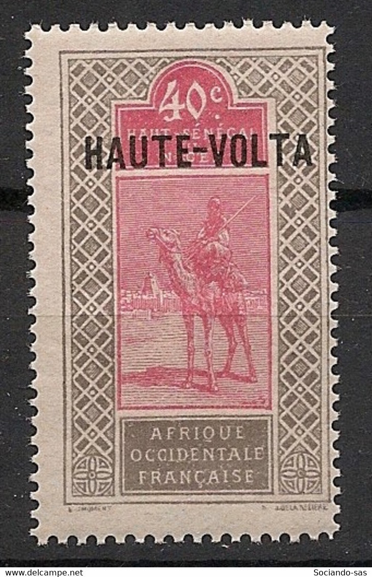 HAUTE-VOLTA - 1920 - N°YT. 11 - Targui 40c - Neuf Luxe ** / MNH / Postfrisch - Unused Stamps