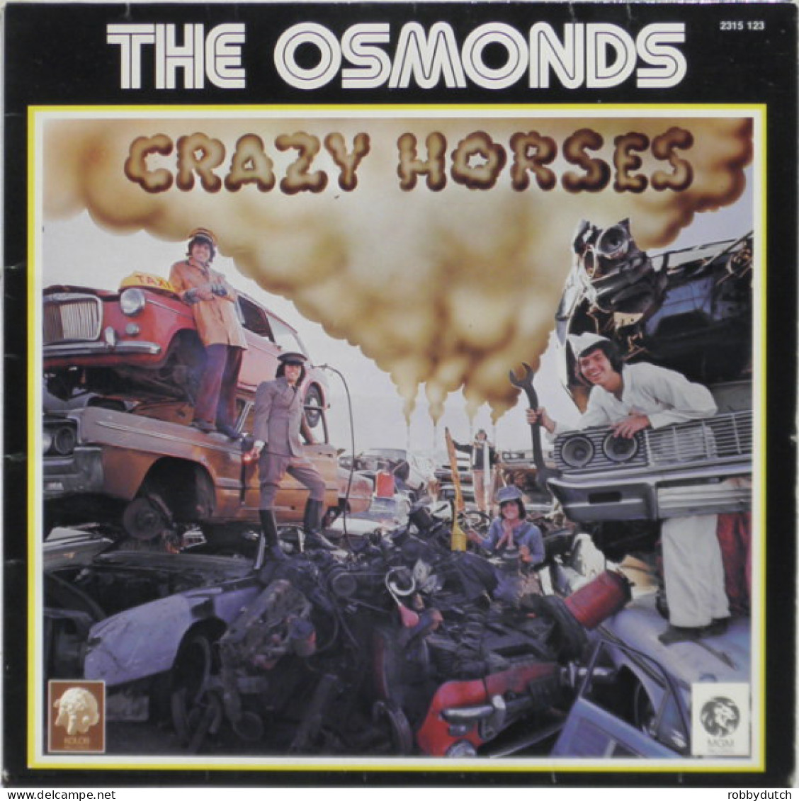 * LP *  THE OSMONDS - CRAZY HORSES (Holland 1972 EX-) - Disco & Pop