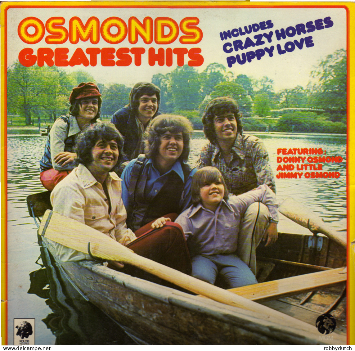 * LP *  THE OSMONDS - GREATEST HITS (Germany 1972) - Disco & Pop