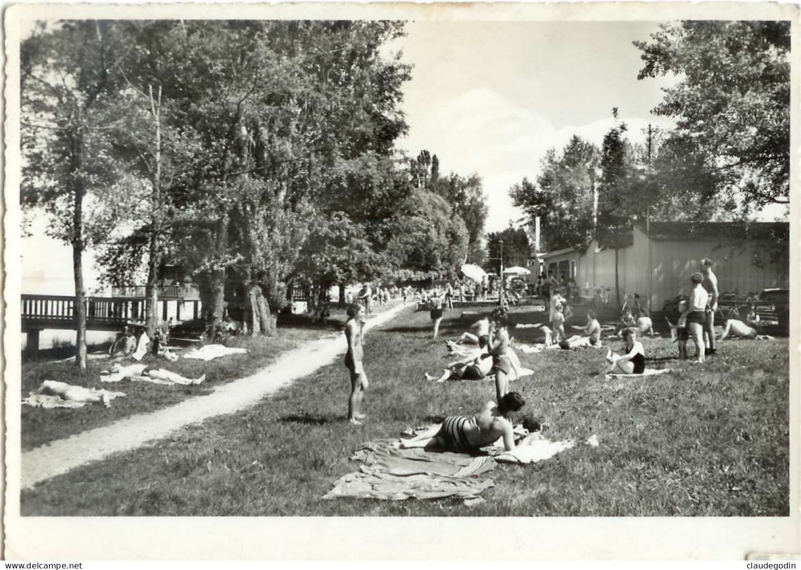 Amriswill, Suisse Thurgovie. Stranbad. La Plage. CPSM Grd Format Très Animée, Peu Courrante. - Amriswil