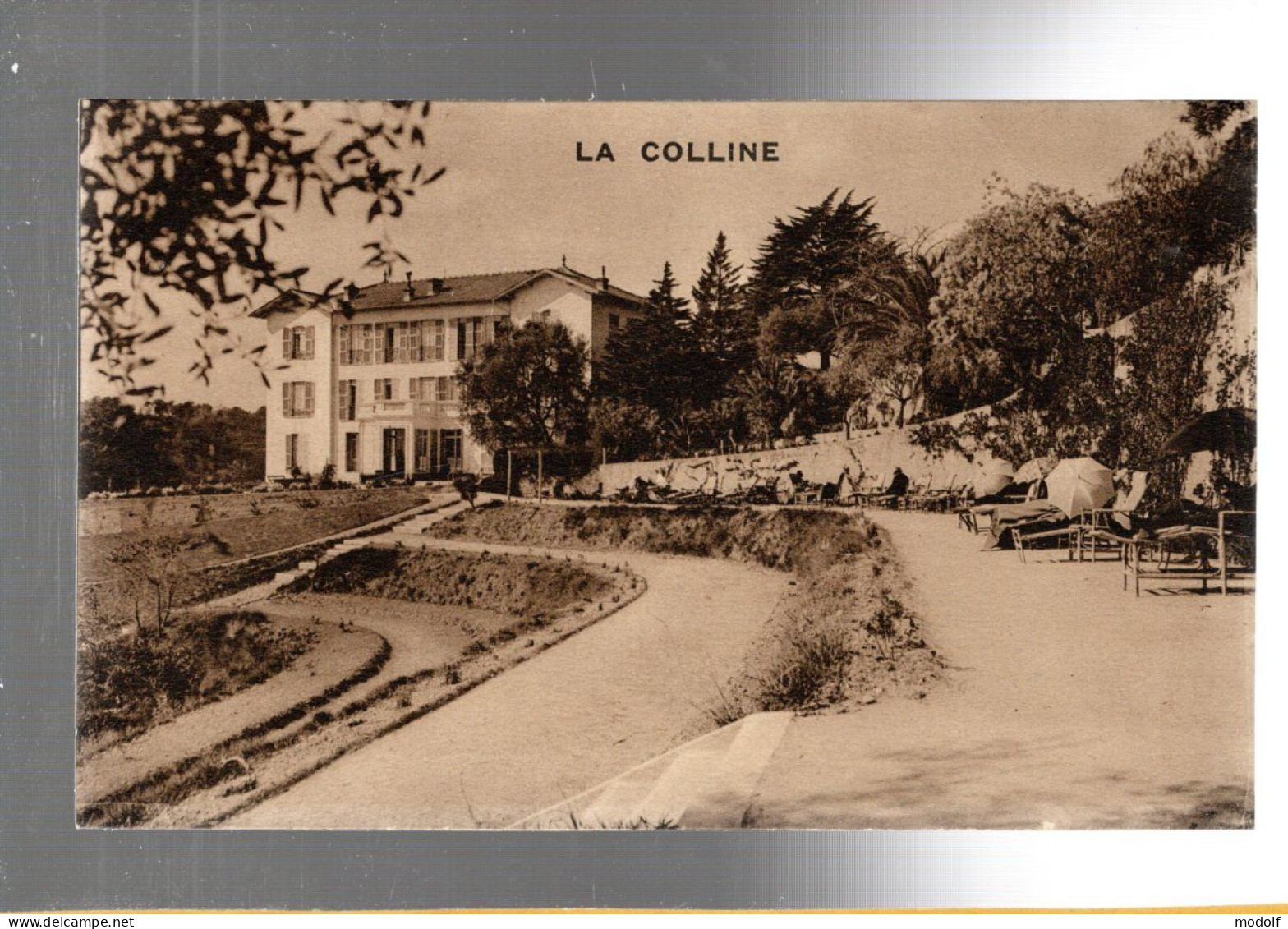 CPA - 06 - St-Antoine-Nice - Maison De Repos La Colline - 1934 - Health, Hospitals