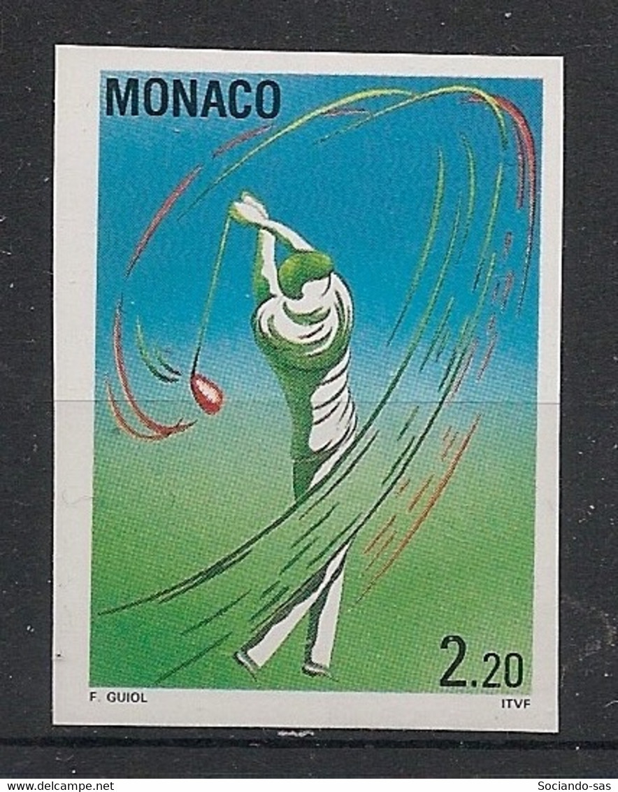 MONACO - 1993 - N°YT. 1873a - Golf - Non Dentelé / Imperf. - Neuf Luxe ** / MNH / Postfrisch - Plaatfouten En Curiosa