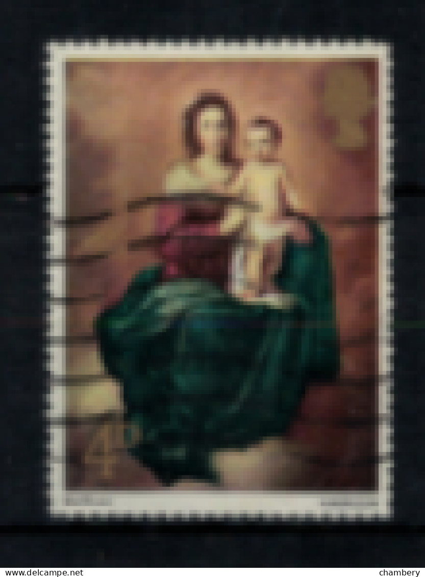 Gde-Bretagne "Noël : La Vierge Et L'Enfant De Murillo" - Oblitéré N° 500 De 1967 - Usati