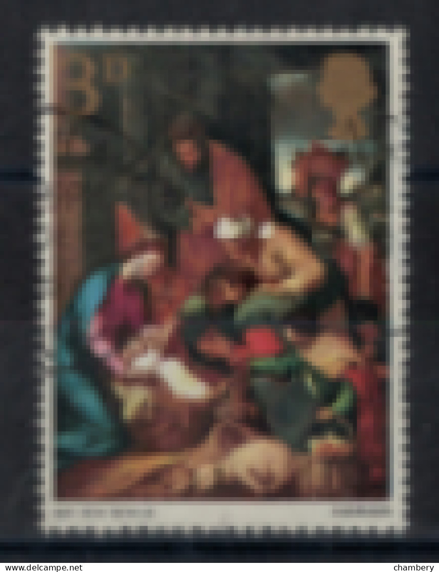 Gde-Bretagne "Noël : Adoration Des Bergers De L'Ecole De Séville" - Oblitéré N° 499 De 1967 - Usati