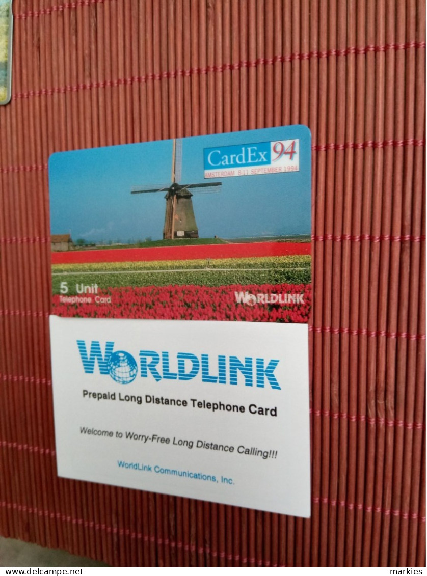 Cardex 94 Phonecard Only 1000 EX Made 2 Scans Rare - Worldlink