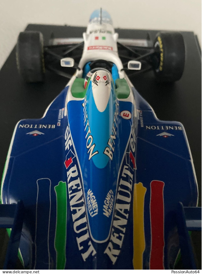 1/18 Minichamps Benetton Renault B196 F1 Gerhard Berger 1996 no Hot Wheels Quartzo Gp Replicas Exoto BBR