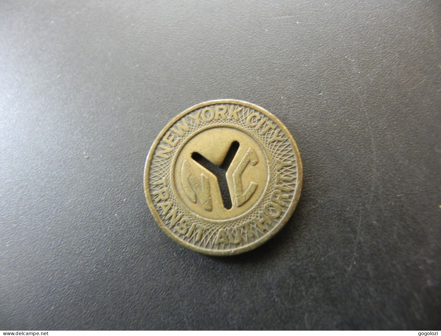 Jeton Token - USA - New York City Transit Authority - Good For One Fare - Autres & Non Classés