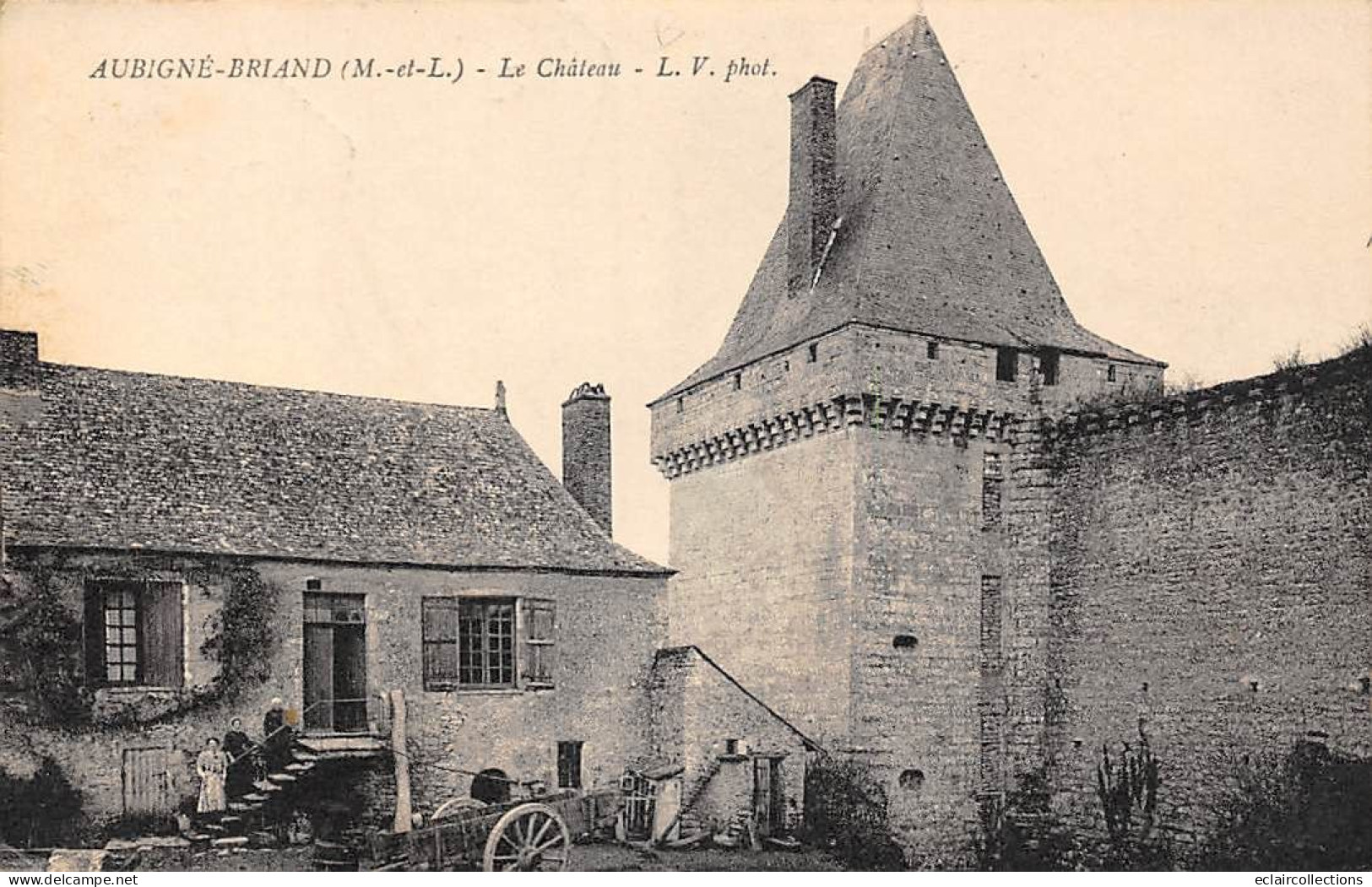 Aubigné Briand           49          Le Château               (voir Scan) - Other & Unclassified