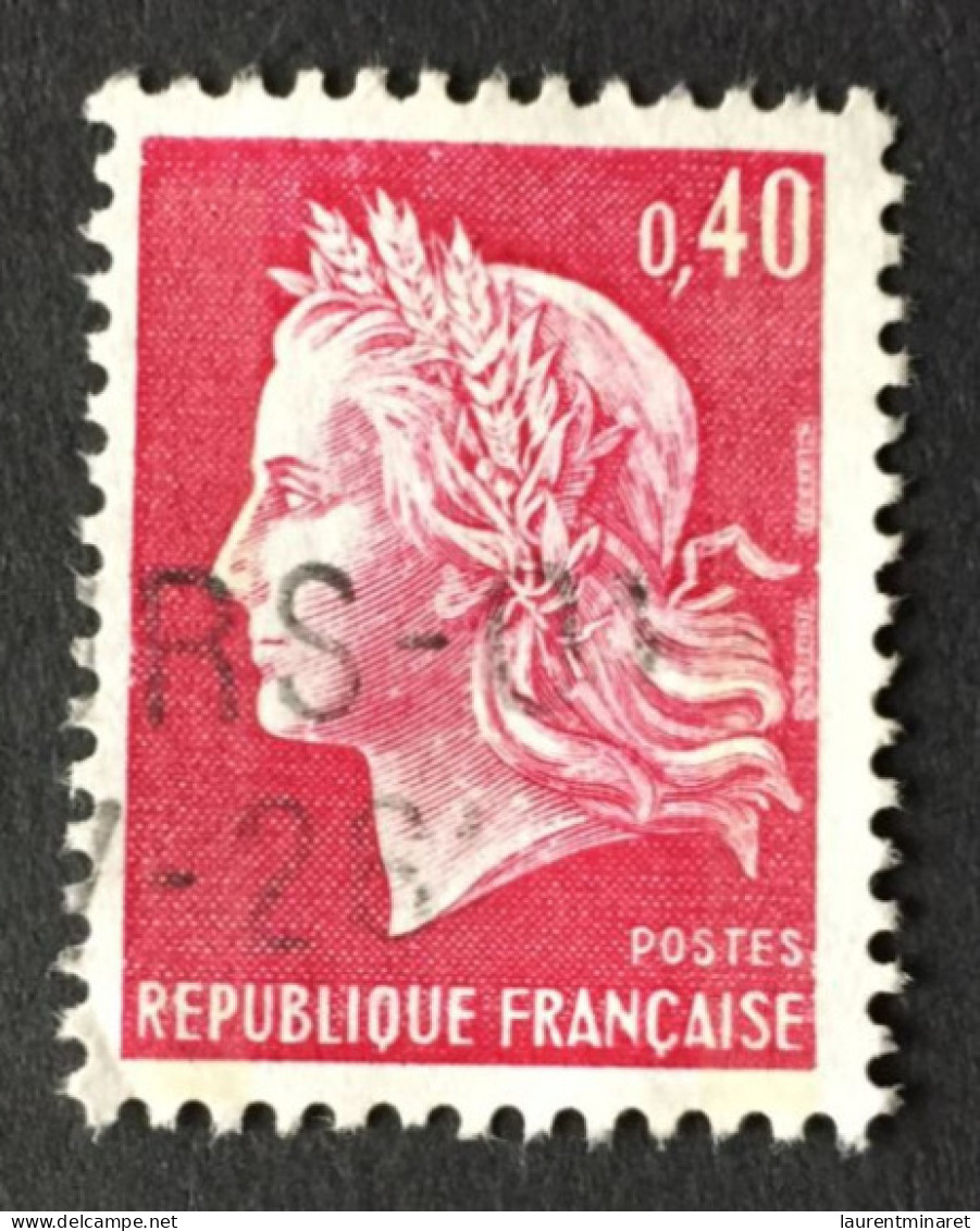 FRANCE / 1967-69 / N°Y&T : 1536B - 1967-1970 Marianne Of Cheffer