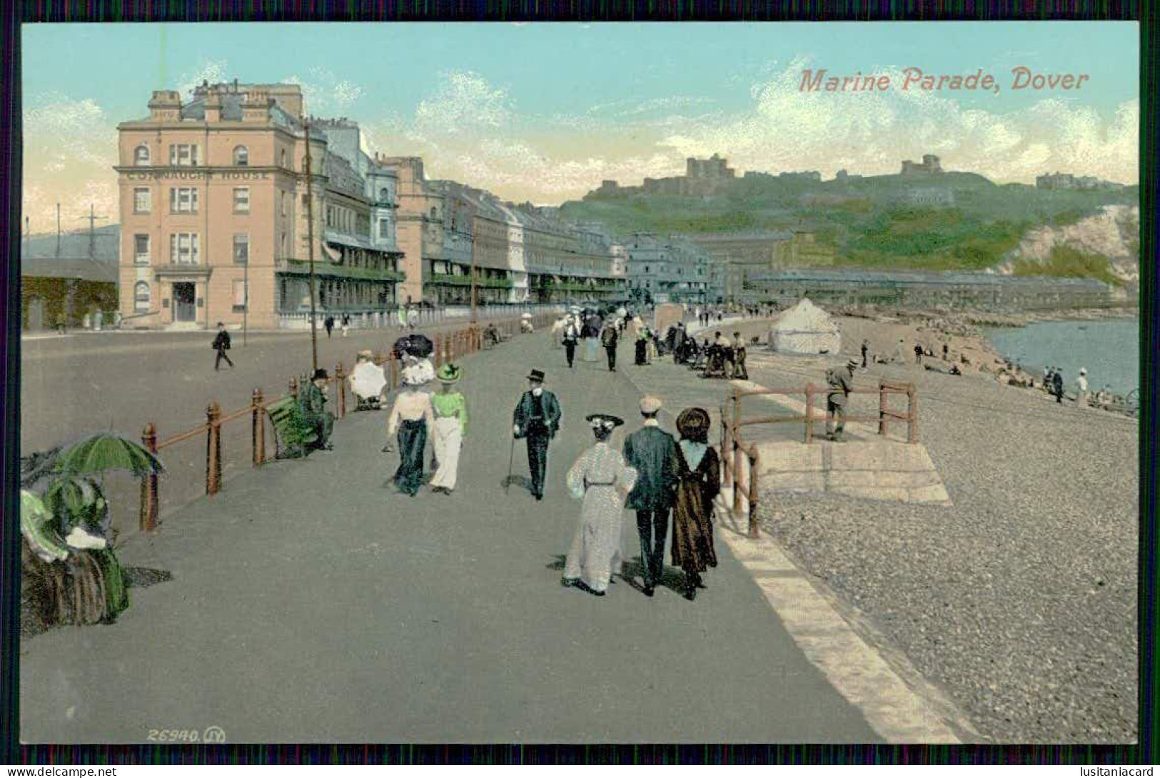 DOVER - Marine Parade  ( Ed. Valentine's Series Nº 26940 J.V. ) Carte Postale - Dover