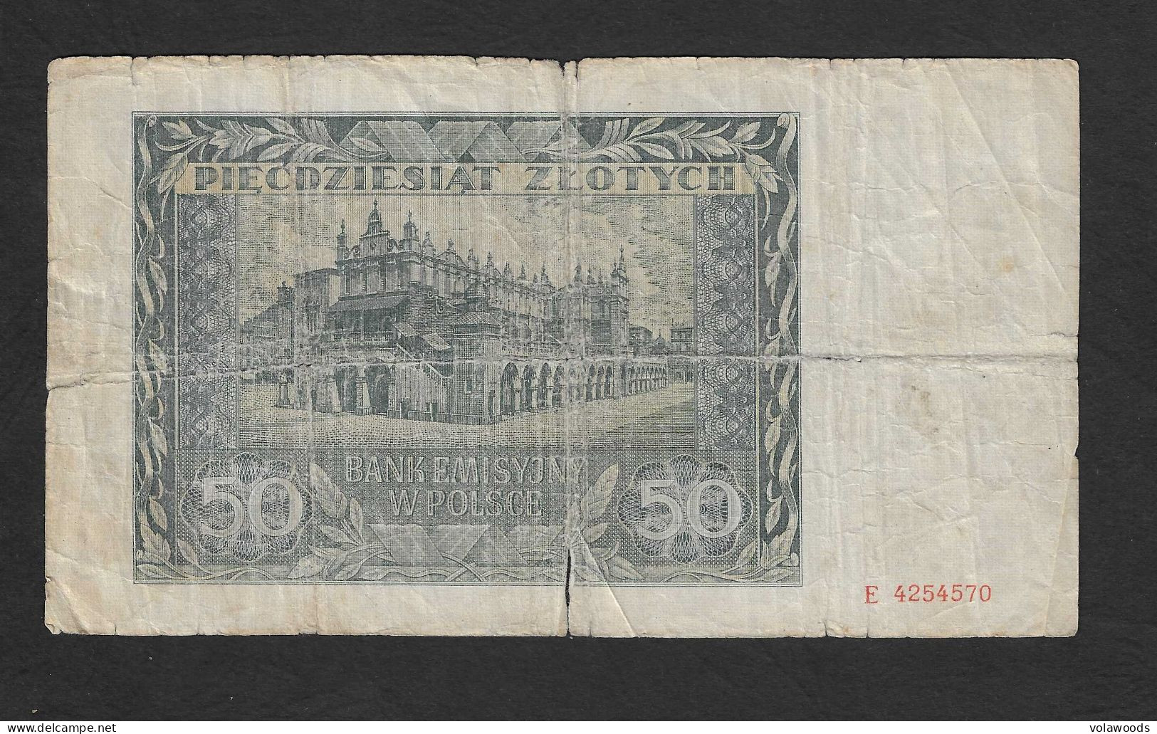 Polonia - Banconota Circolata Da 50 Zloty P-102 - 1941 #17 - Pologne