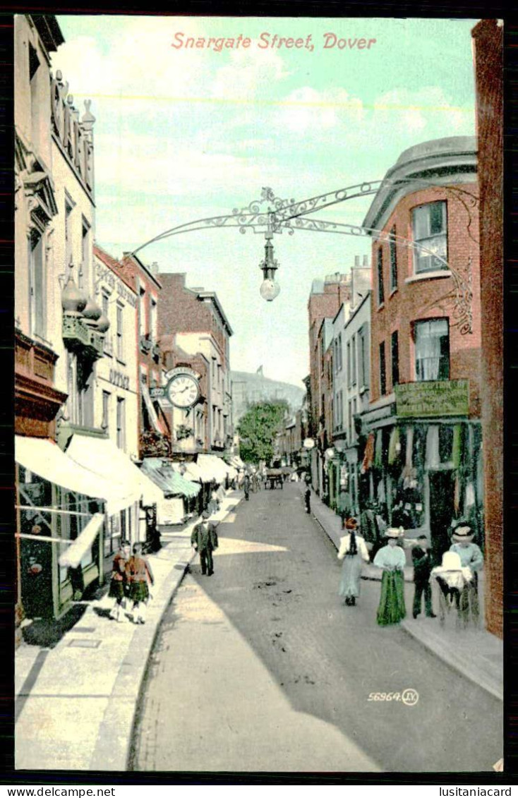DOVER - Snargate  Street. ( Ed. Valentine's Series Nº 5694. J.V.) Carte Postale - Dover
