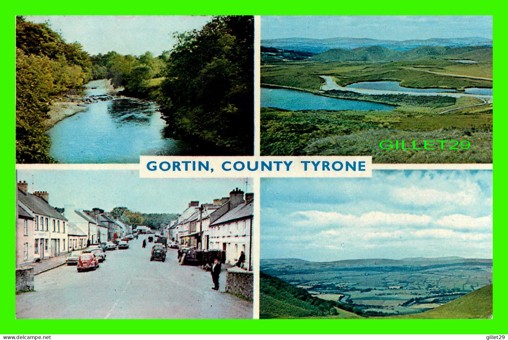 TYRONE, IRLANDE DU NORD - 5 MULTIVUES - GORTIN COUNTY - TRAVEL -  PUB. BY SMITH & CO - - Tyrone