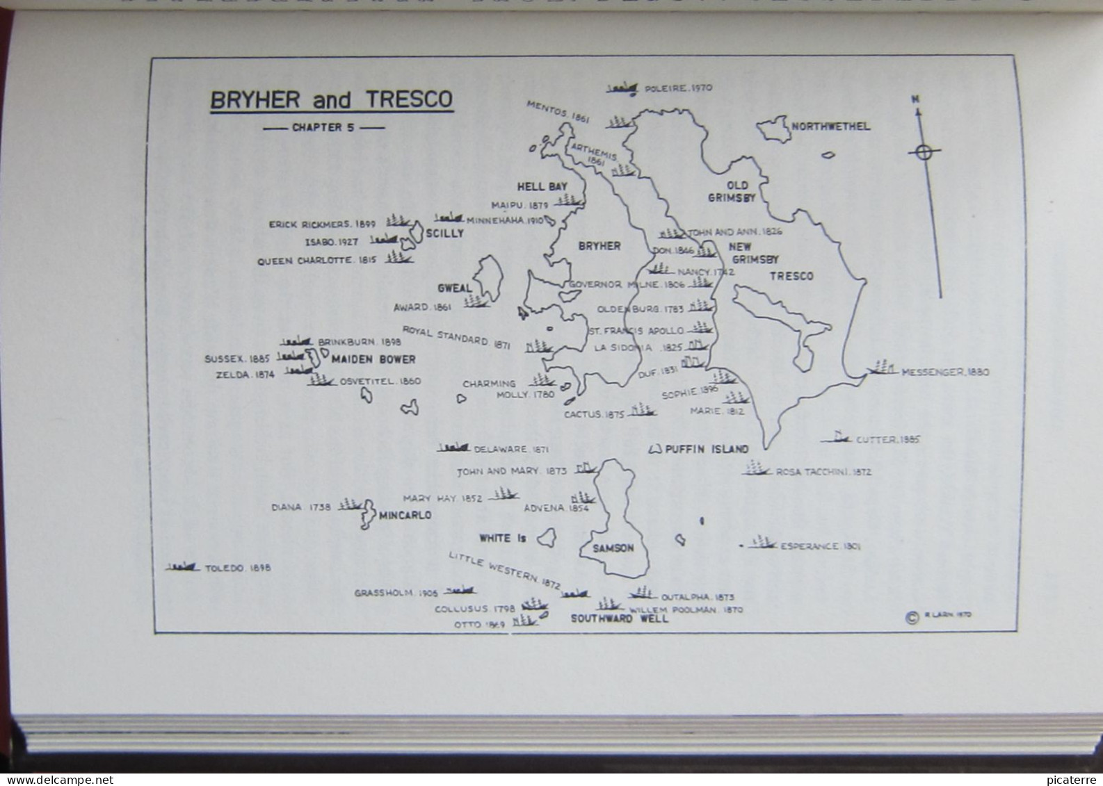 POST FREE UK- CORNISH SHIPWRECKS, The Isles Of Scilly- Richard Larn 1979(2nd Imp.),hb, Illus, Dj- See All 6 Scans - Sonstige & Ohne Zuordnung