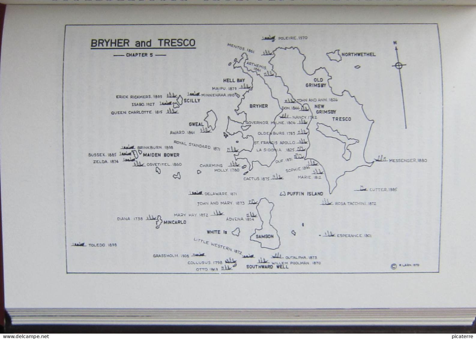 POST FREE UK- CORNISH SHIPWRECKS, The Isles Of Scilly- Richard Larn 1979(2nd Imp.),hb, Illus, Dj- See All 6 Scans - Otros & Sin Clasificación