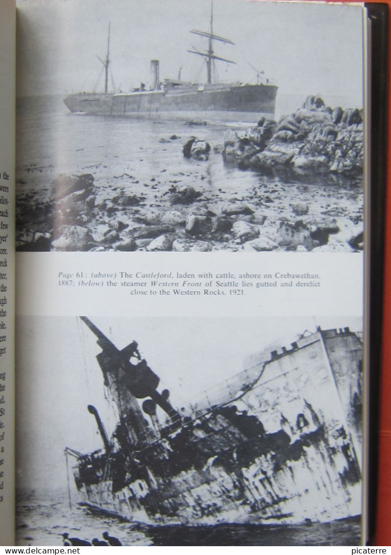 POST FREE UK- CORNISH SHIPWRECKS, The Isles Of Scilly- Richard Larn 1979(2nd Imp.),hb, Illus, Dj- See All 6 Scans - Autres & Non Classés