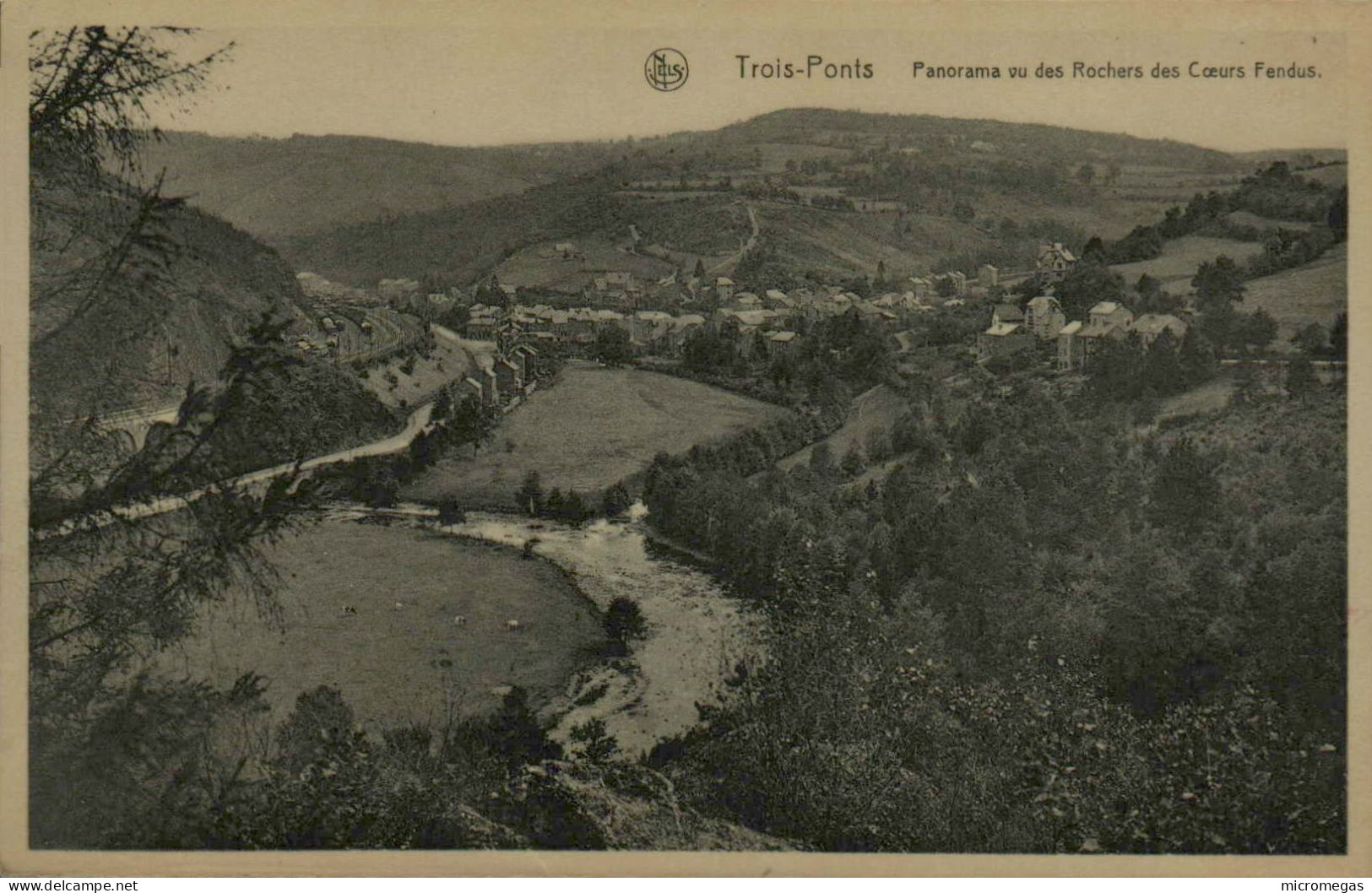 TROIS-PONTS - Panorama Vu Des Rochers Des Coeurs Fendus - Trois-Ponts