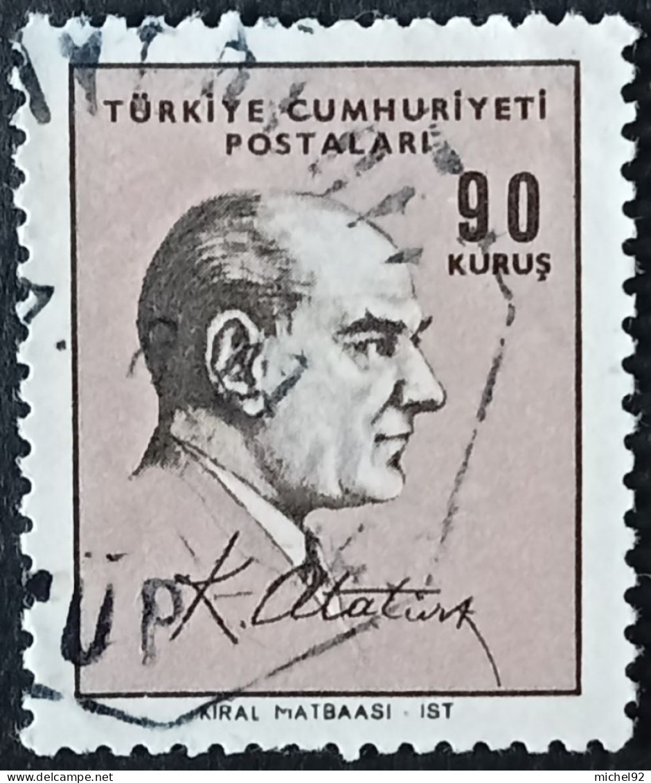 Turquie 1966 - YT N°1804 - Oblitéré - Used Stamps