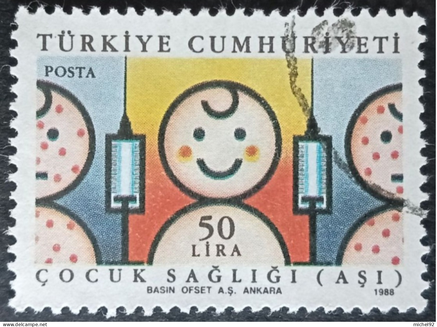 Turquie 1988 - YT N°2559 - Oblitéré - Used Stamps